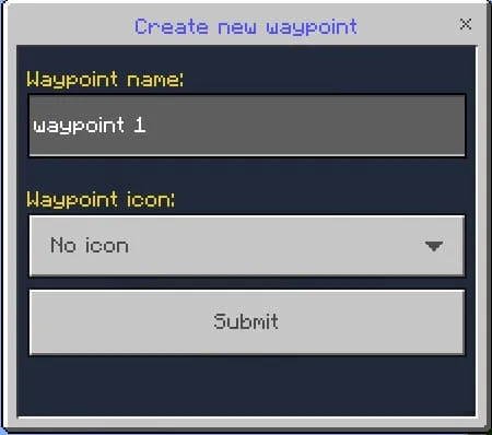 Manage my waypoints